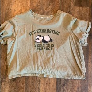 Size medium, Kohl’s crop top